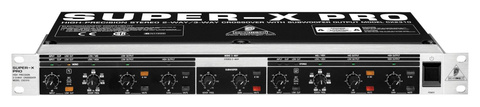 BEHRINGER CX2310 кроссовер, 2 полосы стерео, 3 полосы моно, функция суммирования каналов на сабвуфер