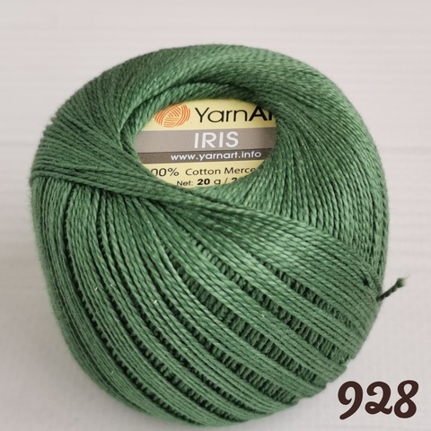 YARNART IRIS 928, Хаки