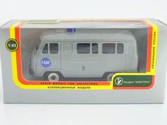 UAZ-3962 bus GAI Police gray Agat Mossar Tantal 1:43