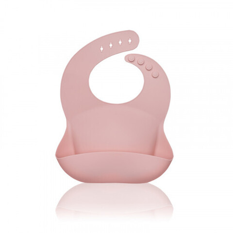 Önlük\PETITE&MARS Bib silicone Sam Pink