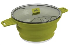 Котелок силиконовый Tramp 2,5л TRC-146 оливковый