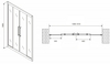 Abber Schwarzer Diamant AG33150BH Душевая дверь, цвет: чёрный