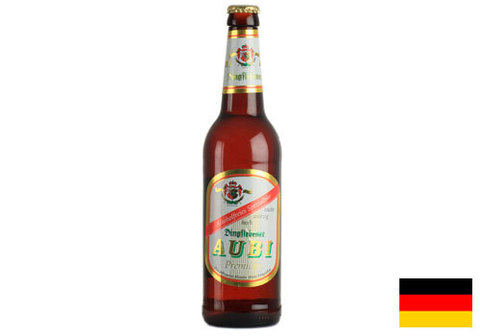 Пиво безалкогольное Dingslebener "Aubi Premium" светлое, 500мл