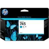 Картридж HP 745 F9J97A струйный голубой (130 мл) для HP DesignJet Z2600, Z5600