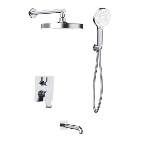 Душевая система встраиваемая HAIBA HB80553 хром