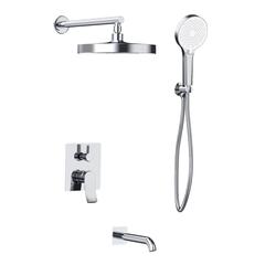 Душевая система встраиваемая HAIBA HB80553 хром