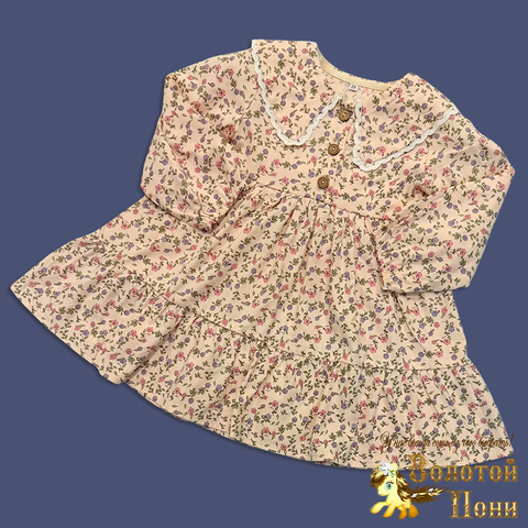 Платье хлопок детское (2-7) 250928-D7070