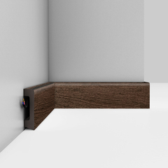 Плинтус напольный Decomaster D234-81 58х16х2400мм