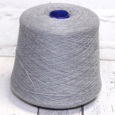 Меринос с люрексом BOTTO GIUSEPPE 2000 серый с серебром