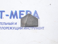 Пластина твердосплавная напаиваемая 14552, 23х18х4 мм, Т15К6, r=5,0 ГОСТ 25399-90