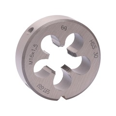 Плашка М16х1,5 DINEN22568 HSS 6g 45х14мм Bucovice(CzTool) 240161