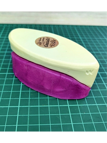 Молд пластиковый+вайнер силиконовый лепесток лилии волна 11,2х5,1см