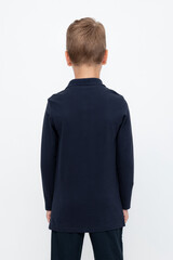 джемпер  для мальчика  К 302519/индиго