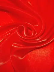 Ткань Органза "Кристалл" 70 г/м2, 100% пэ, ш. 150 см, красный