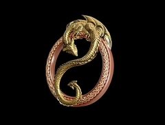 Силиконовый молд Дракон в круге ( Игра престолов)