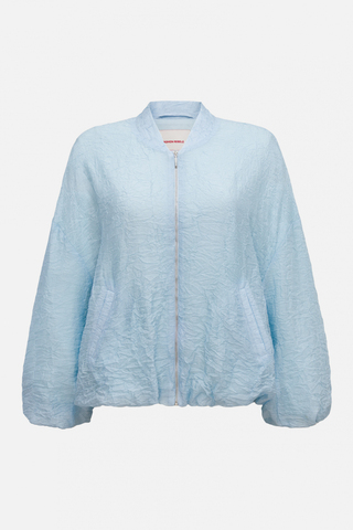 Бомбер из жатой вискозы