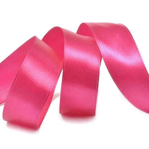 Лента атласная 25 мм (23 метра, цвет №181 Коралловый)