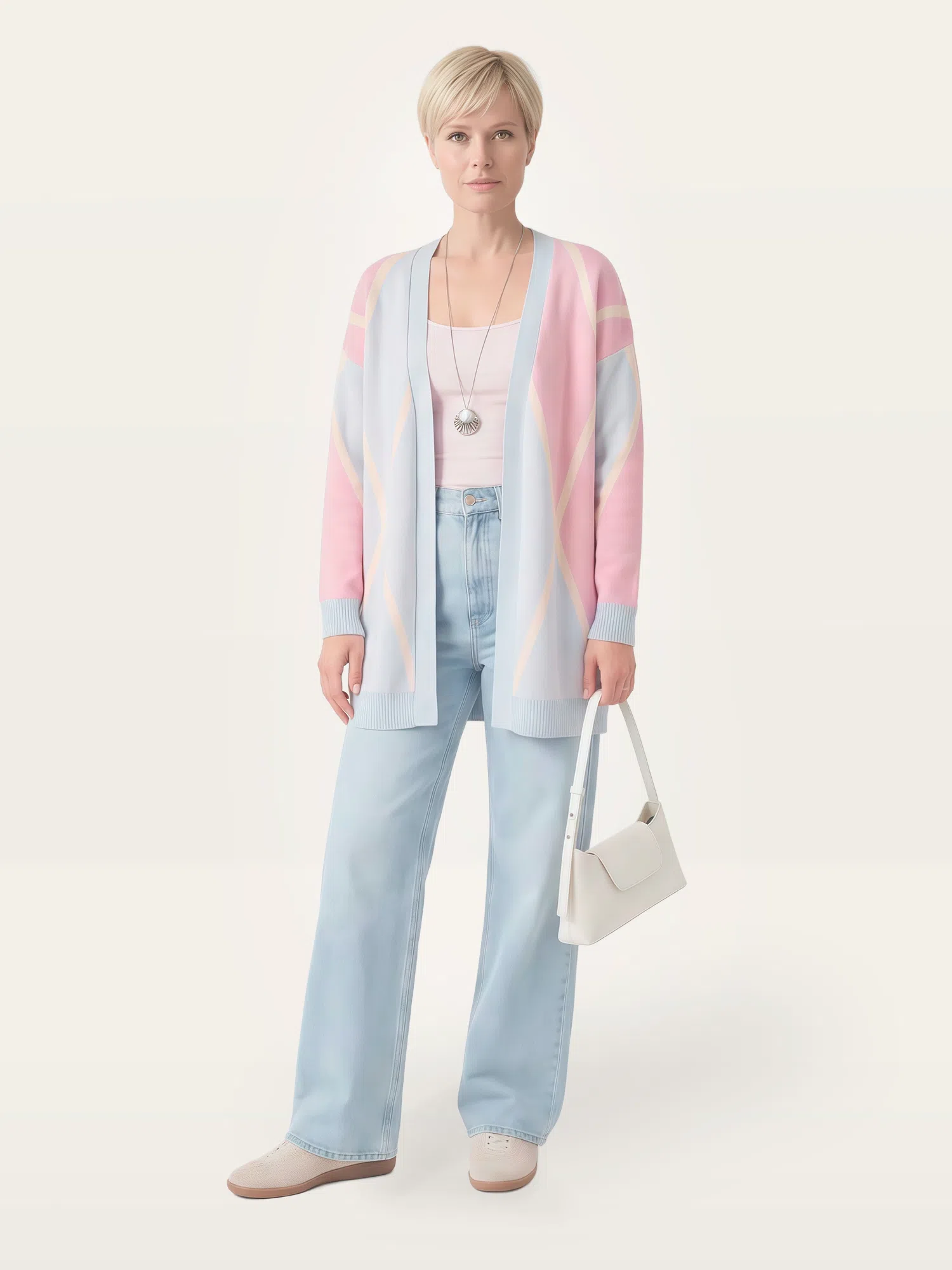 Кардиган на планке