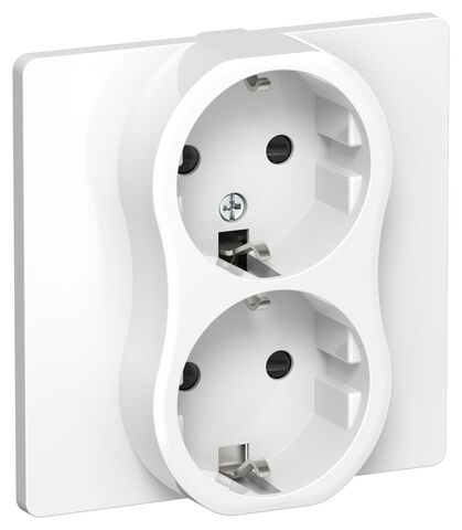 FLITE Роз. 2-я с з/к/ш 16А РСш12-0-К-ФлБ бел. IEK