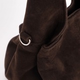 Сумка Саломея 2026 эко-замша кофе