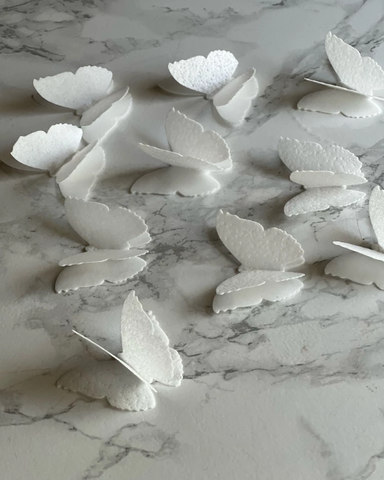 Вафельные Бабочки на Торт 