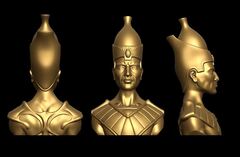 Силиконовый молд Бюст № 1