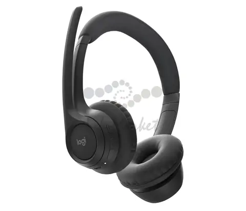 Гарнитура беспроводная LOGITECH Zone 300 black (BT, USB, кабель 1м) (981-001407)