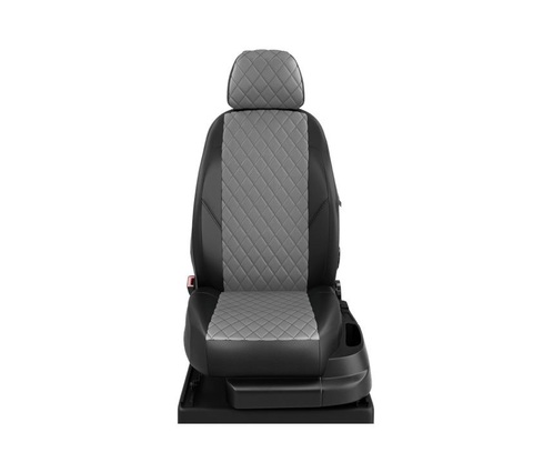 Авточехлы для Volkswagen T-6 с 2016-н.в. фургон Рестайлинг 2 места - фургон. Рядность: 1+1 (+2подлокотника)