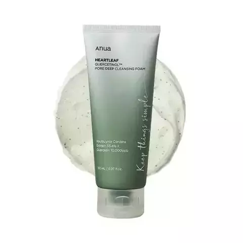 Anua Heartleaf Quercetinol Pore Deep Cleansing Foam 150 ml.