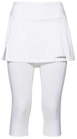 Теннисная юбка Head Club 3/4 Tights Skort - white