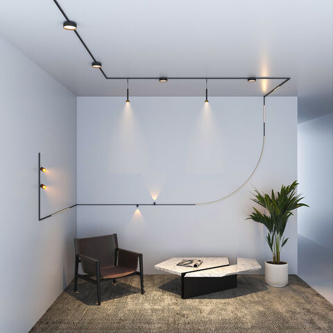 Магнитный трековый светильник Elektrostandard Mini Magnetic 12W 3000K 85161/01 черный