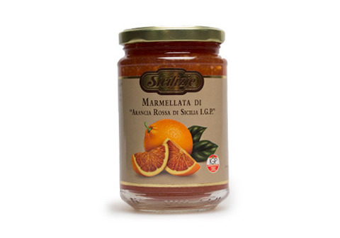 Конфитюр из Сицилийского красного апельсина Sicilizie, 360г
