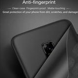 Силиконовый чехол Mat TPU матовый для Samsung Galaxy A51 (Черный)