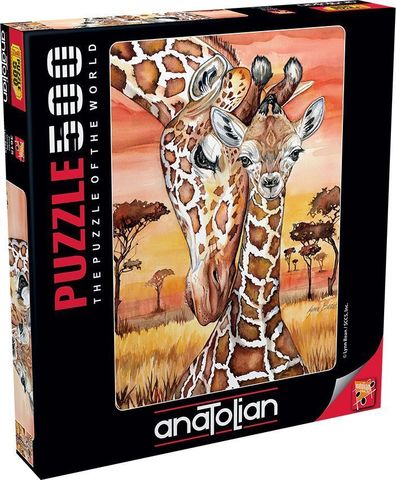 Puzzle Zürafa. Giraffe 500 pcs