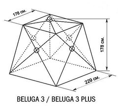 Зимняя палатка куб Canadian Camper Beluga 3