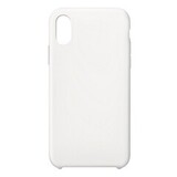 Силиконовый чехол Silicon Case WS для iPhone Xs Max (Белый)