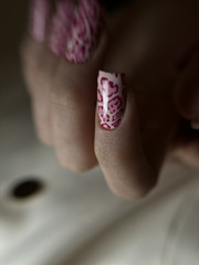 ПЛЕНКИ NAIL WRAPS PINK LEO