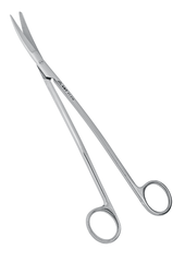 Ножницы для глубоких полостей с двойным изгибом 230 мм