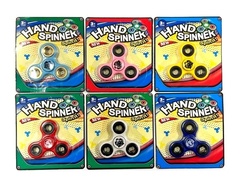 Спиннер Метал на Листе, цвет ассорти, в уп 24шт. цена за шт.