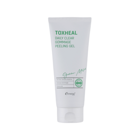 Esthetic House Тoxheal Daily Clear Gommage Peeling Gel успокаивающий гель-пилинг для лица с экстрактом чайного дерева