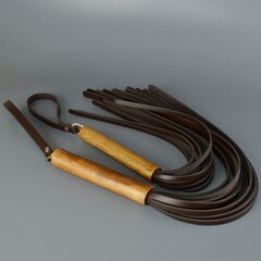 Плеть кожаная, маленькая, эко серия