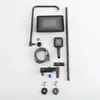 Cezares LINER-CVD-GM LINER-CVD-GM Душевая стойка со смесителем и изливом, исполнение оружейная сталь