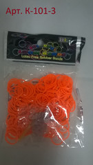 Набор из РЕЗИНОК Rubber Band одноцветные (200 шт.), арт. К-101