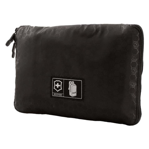 Рюкзак складной Victorinox Packable Backpack, черный, 25x14x46 см, 16 л
