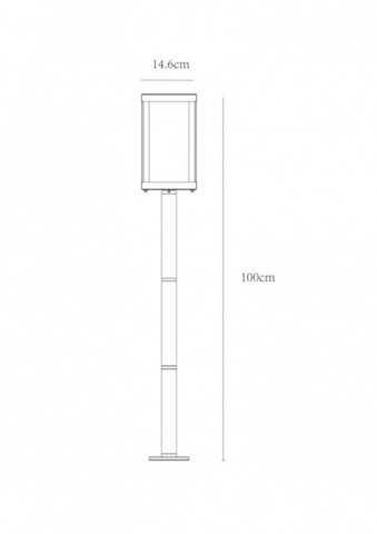 Ландшафтный светильник Arte Lamp BELFAST A4569PA-1BK
