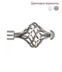 Наконечник для кованного карниза Фантазия D 25