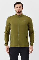 Ветровка беговая Nordski Light Cross Olive мужская