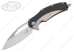 Нож Microtech Matrix 165C-4CFTI Titanium CF Hand Rubbed Satin 