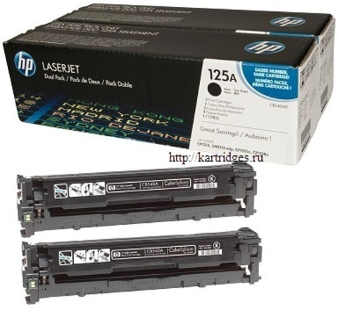 Картридж Hewlett-Packard (HP) CB540AD №125A