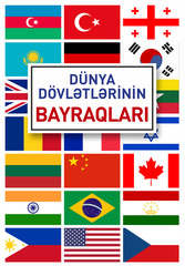 Dünya dövlətlərinin bayraqları